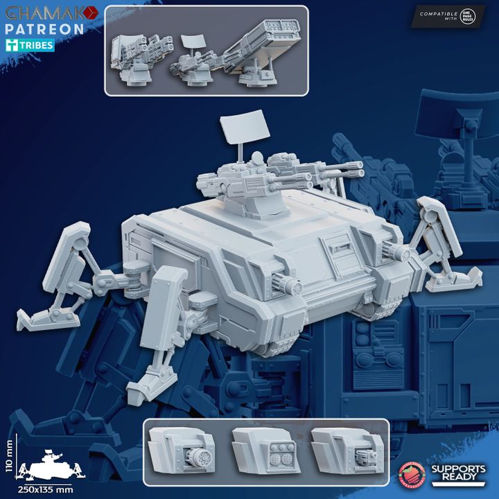 Tactical Artillery Tank - Sidereum Knights