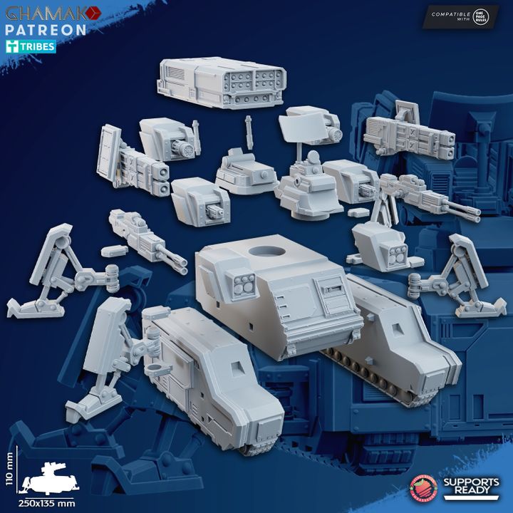 Tactical Artillery Tank - Sidereum Knights