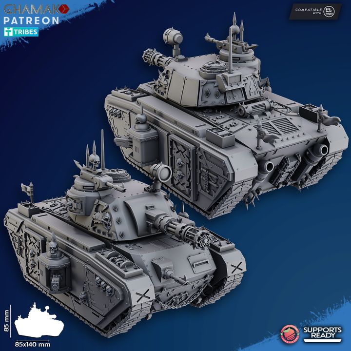 Terror Battle Tank - Heretic Knights