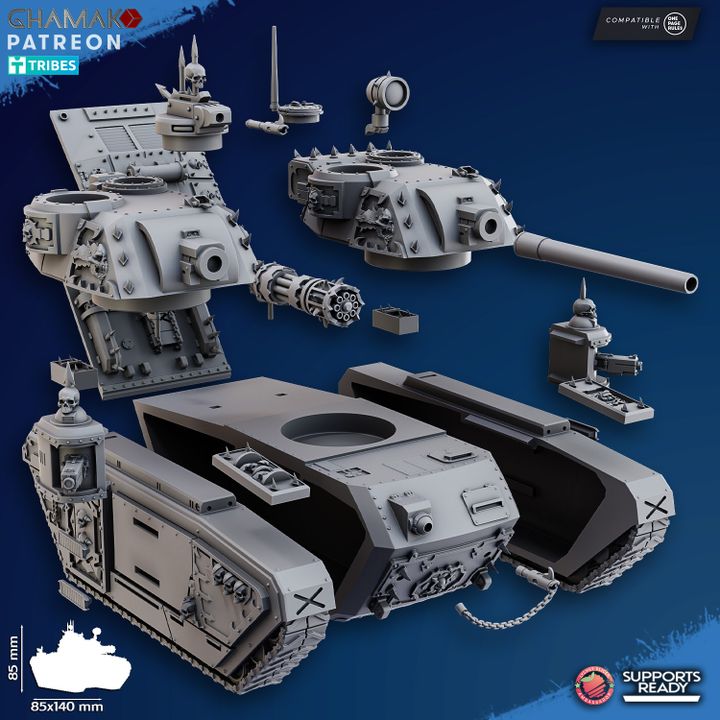 Terror Battle Tank - Heretic Knights