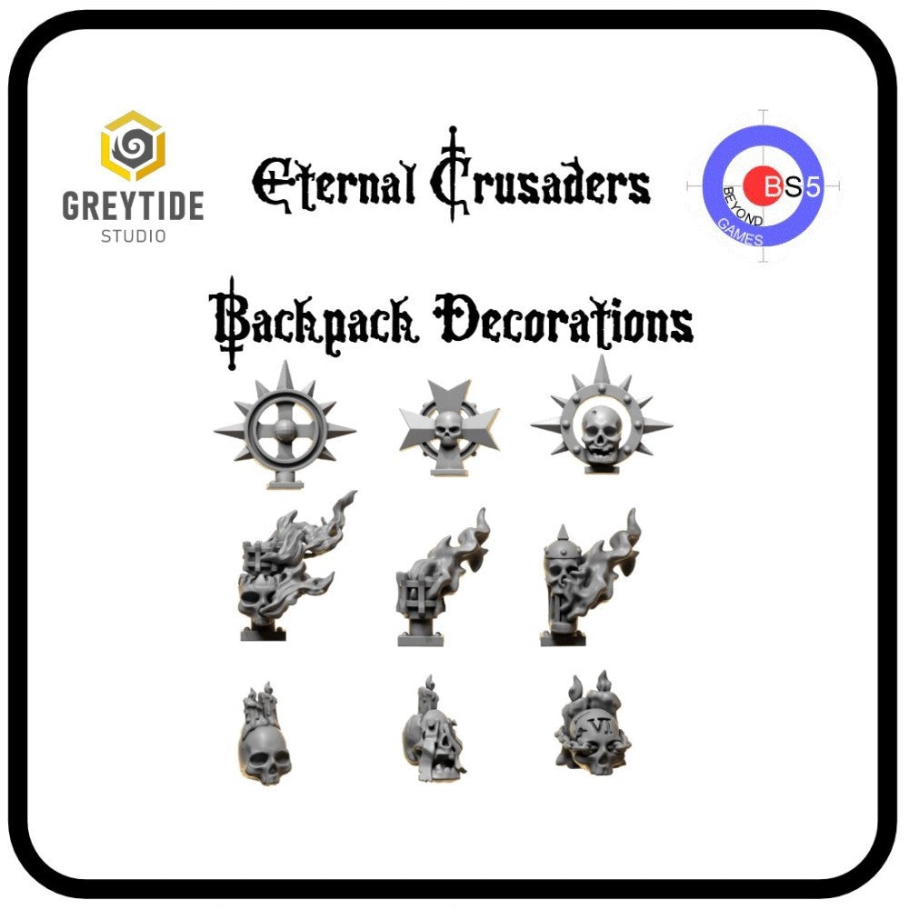 Backpack Decorations - Eternal Crusaders - Greytide Studio