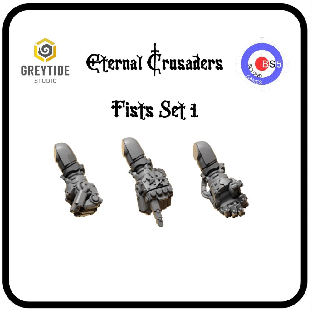 Fists Set 1 - Eternal Crusaders - Greytide Studio