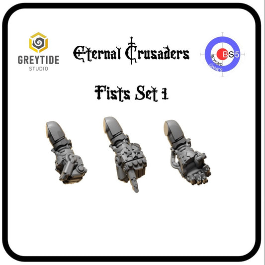 Fists Set 1 - Eternal Crusaders - Greytide Studio