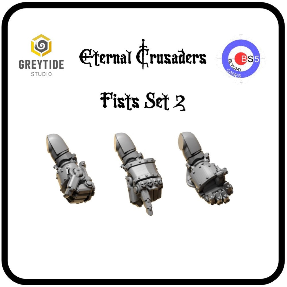 Fists Set 2 - Eternal Crusaders - Greytide Studio