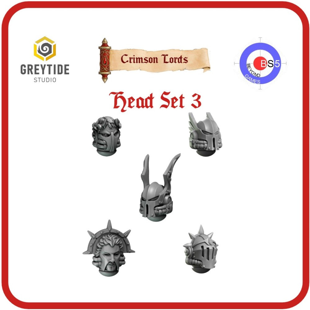 Head Set 3 - Crimson Lords
