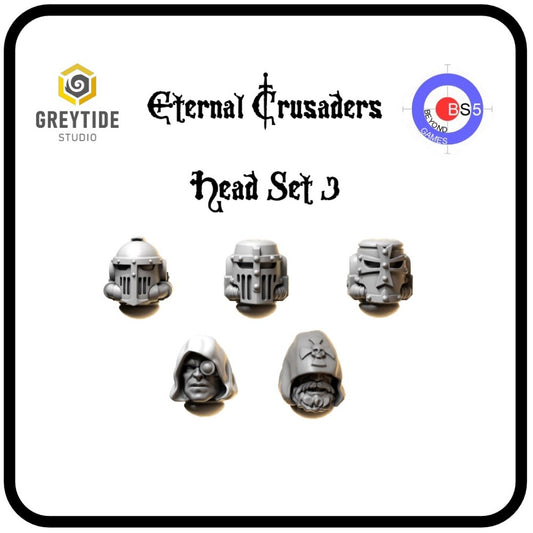 Head Set 3 - Eternal Crusaders - Greytide Studio