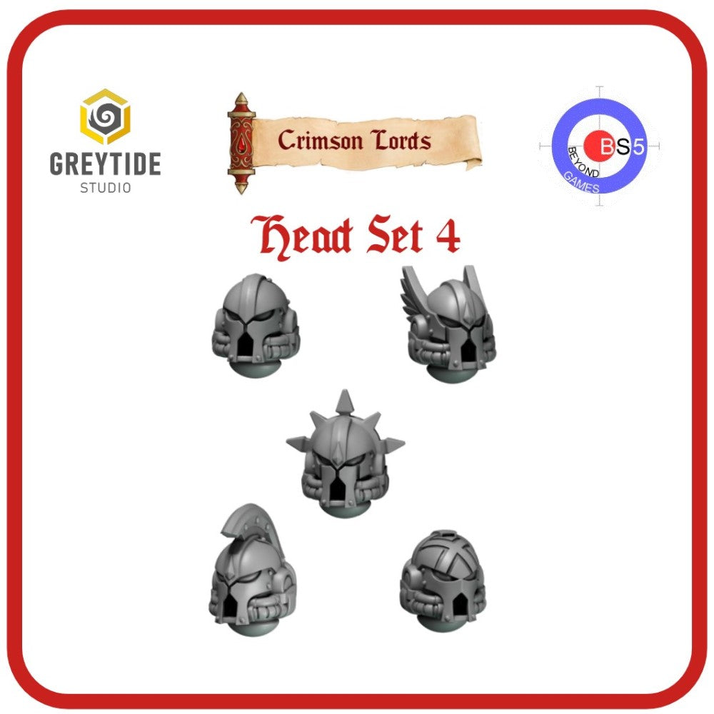 Head Set 4 - Crimson Lords