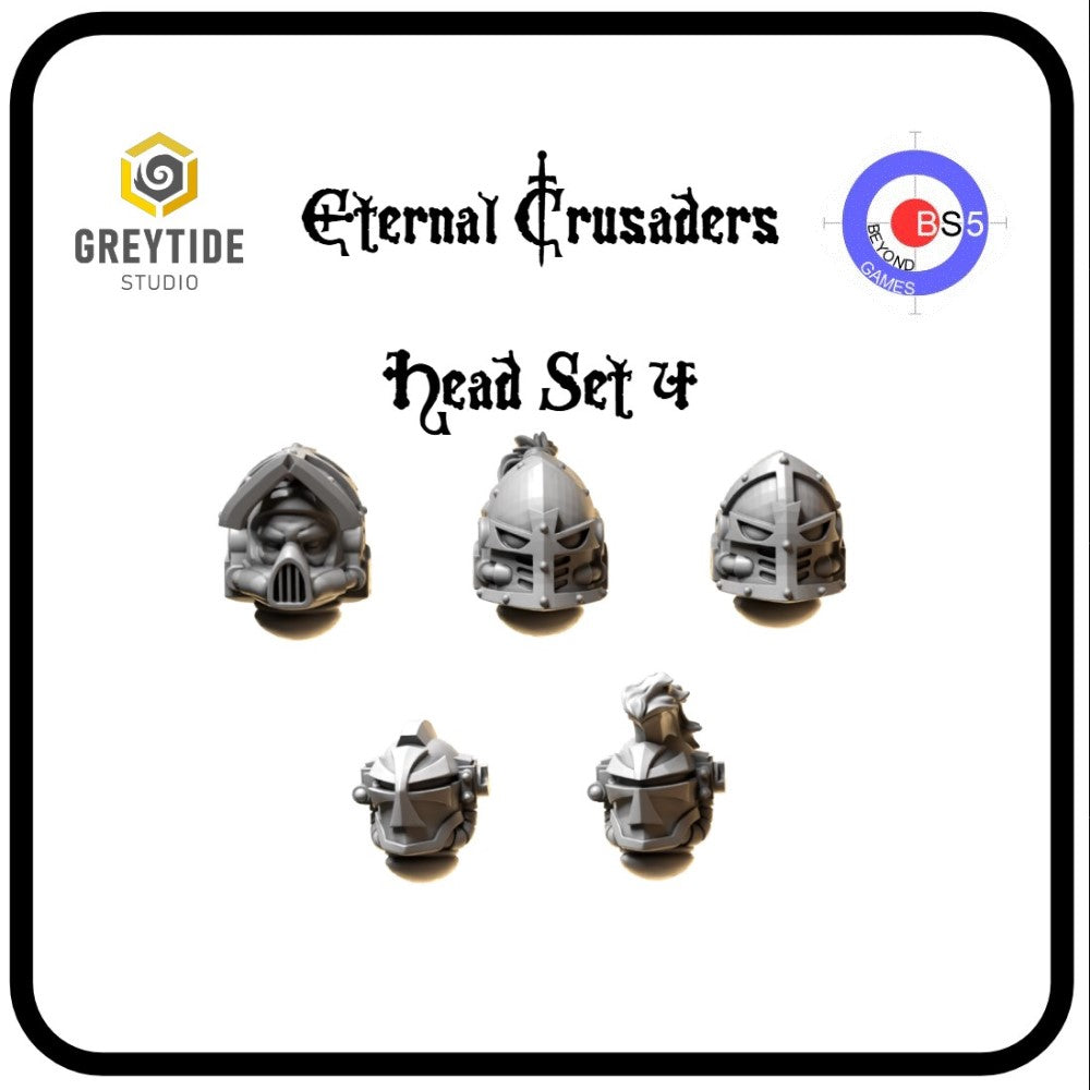 Head Set 4 - Eternal Crusaders - Greytide Studio