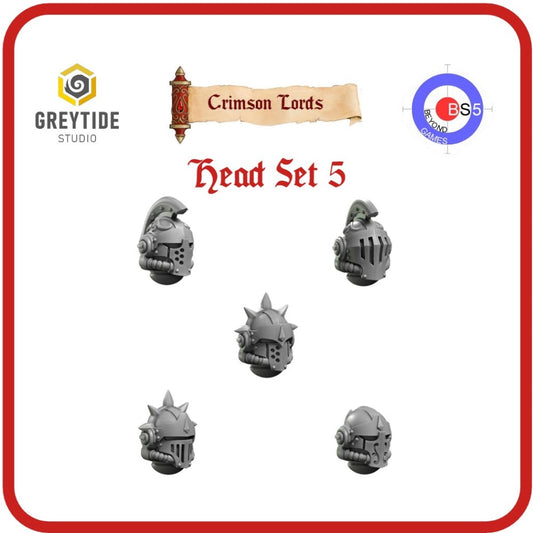 Head Set 5 - Crimson Lords