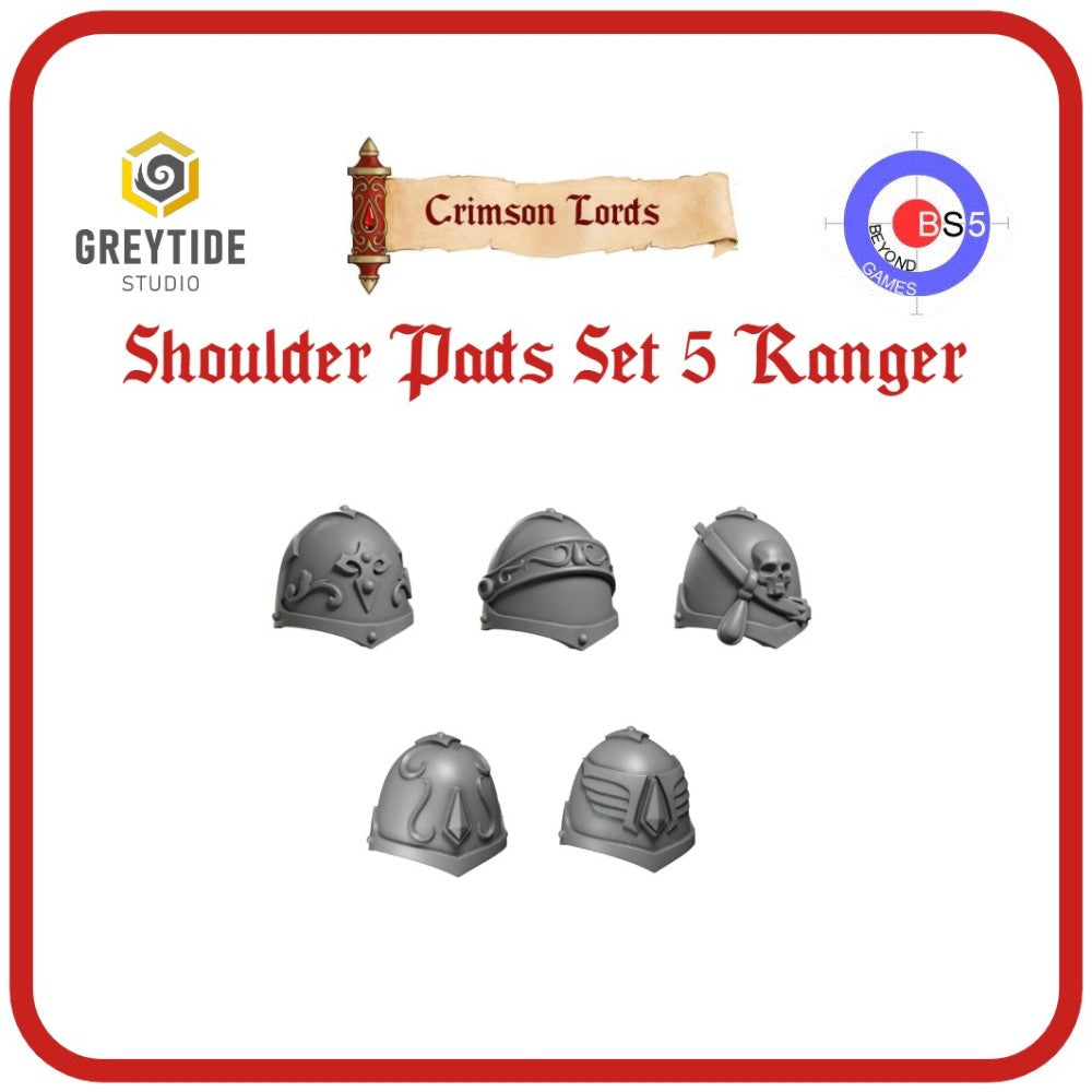 Shoulder Pads Set 5 Ranger - Crimson Lords