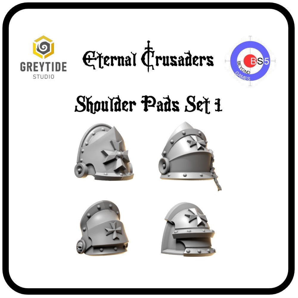 Shoulder Pads Set 1 - Eternal Crusaders - Greytide Studio