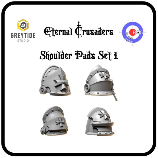 Shoulder Pads Set 1 - Eternal Crusaders - Greytide Studio