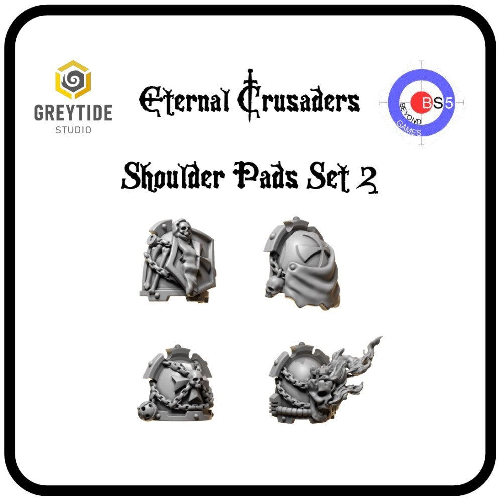 Shoulder Pads Set 2 - Eternal Crusaders - Greytide Studio