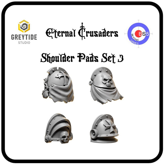 Shoulder Pads Set 3 - Eternal Crusaders - Greytide Studio