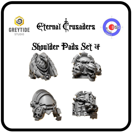 Shoulder Pads Set 4 - Eternal Crusaders - Greytide Studio