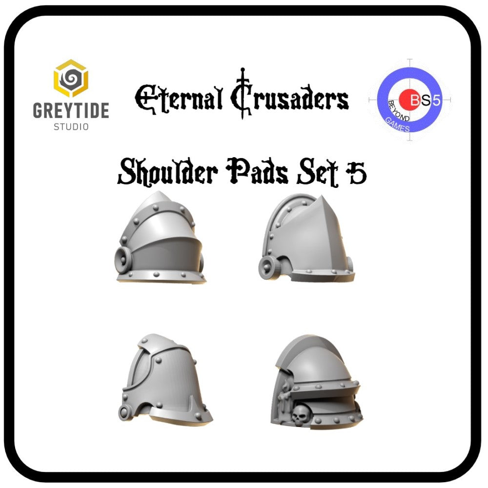 Shoulder Pads Set 5 - Eternal Crusaders - Greytide Studio