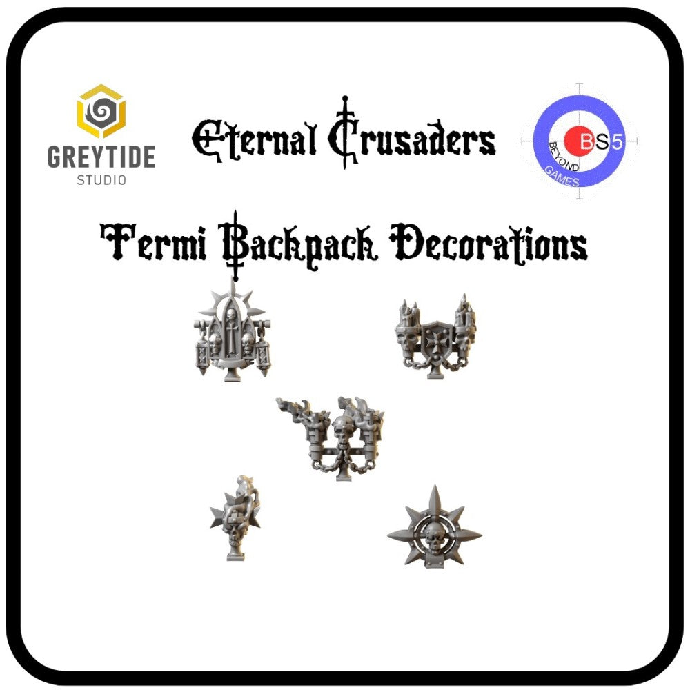 Termi Backpack Decorations - Eternal Crusaders