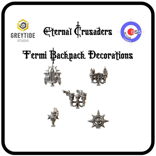 Termi Backpack Decorations - Eternal Crusaders