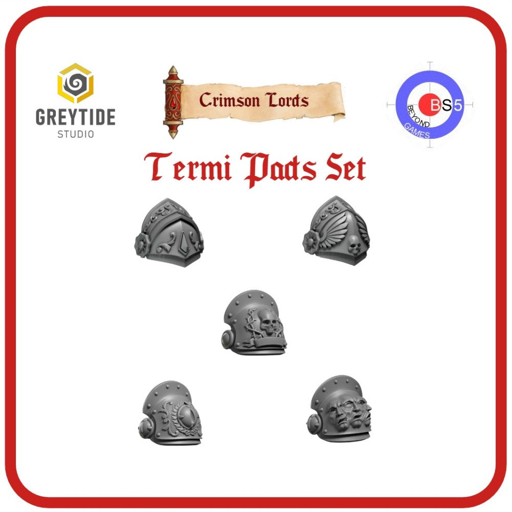 Termi Shoulder Pads - Crimson Lords