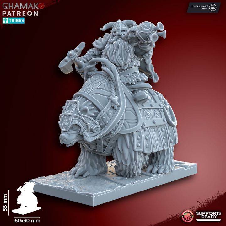 Bear Riders - Dwarven Kingdom