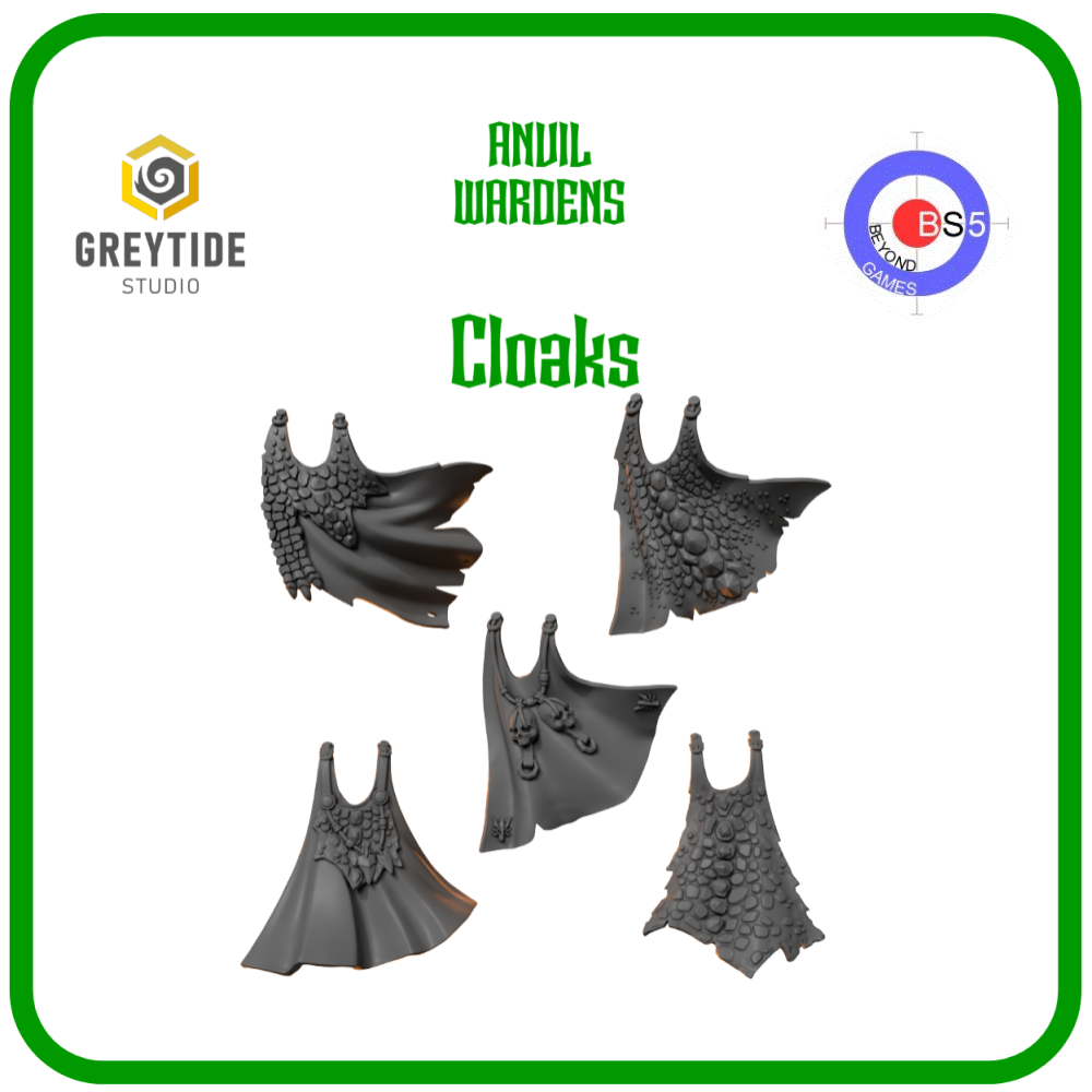 Cloaks - Anvil Wardens - Greytide Studio