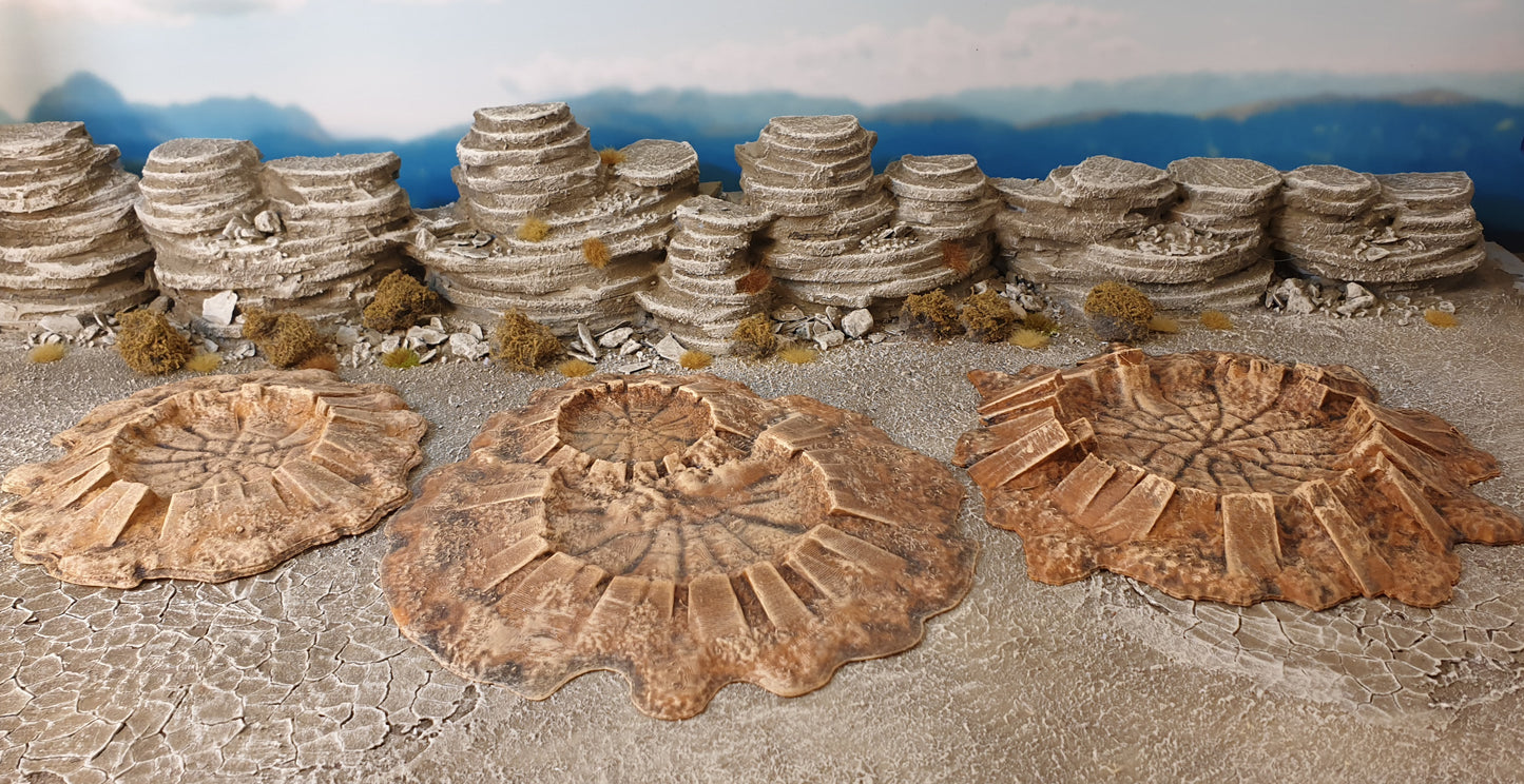 Battlefield Craters - Terrain4Print