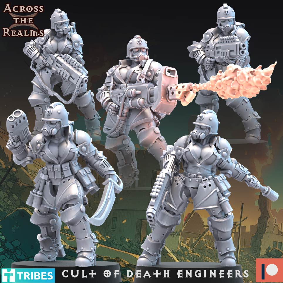 Cult of Death Engineers - Pinup Corps