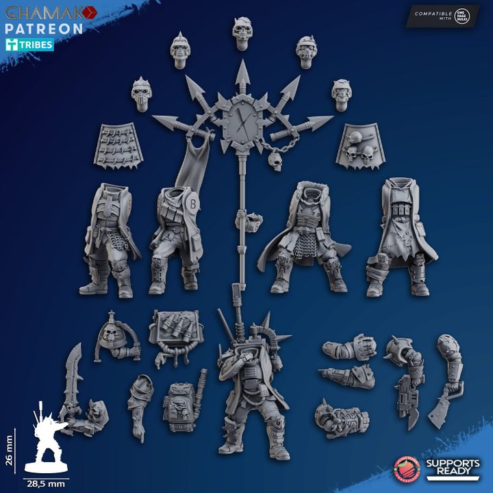 Dictator Squad (Command) - Heretic Knights