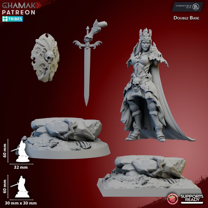 Dragomira Krovna - The Crimson Countess - The Exiled Court