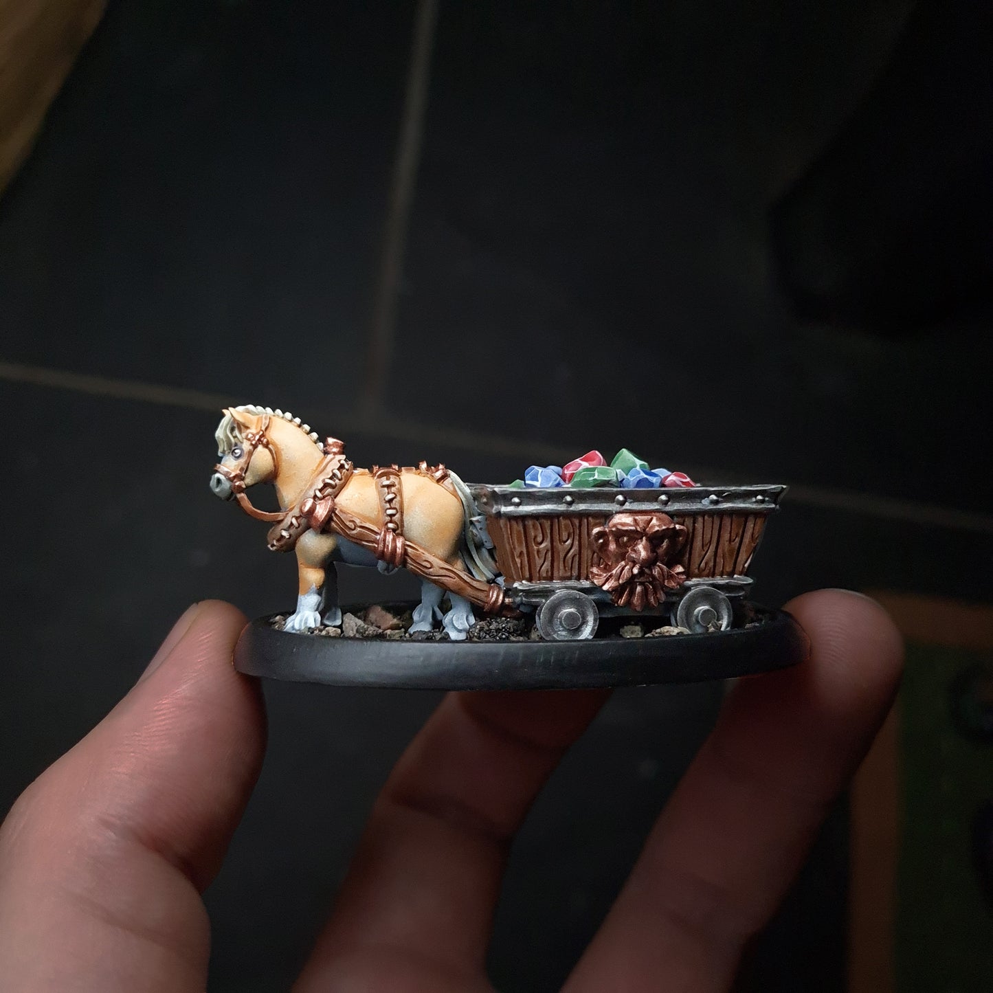 Dwarven Mining Team - Warp Miniatures