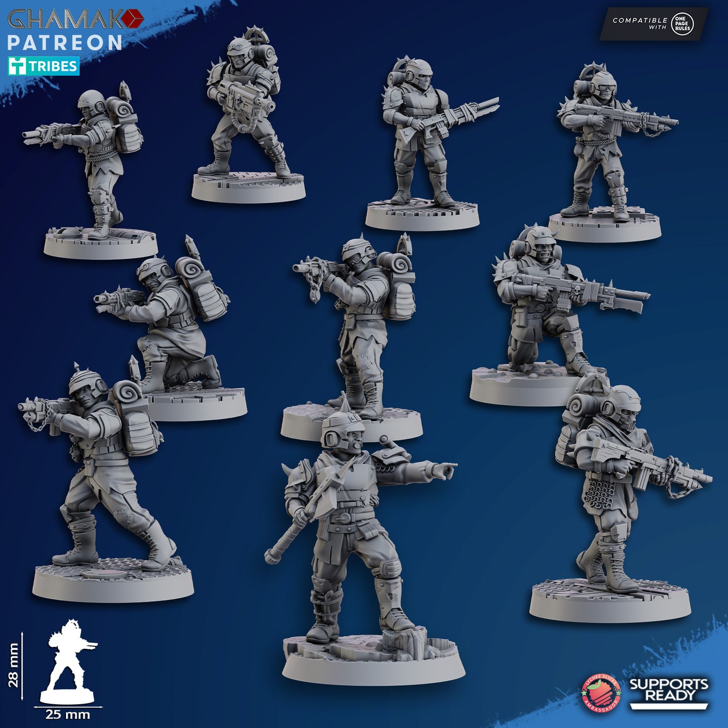 Fell Strike Squad - Heretic Knights