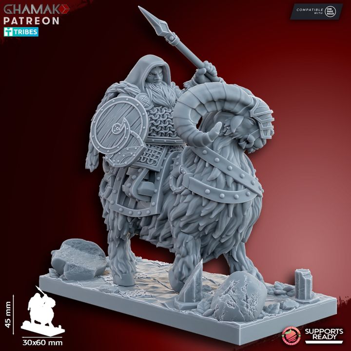 Goat Riders - Dwarven Kingdom