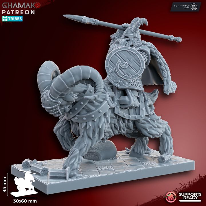 Goat Riders - Dwarven Kingdom