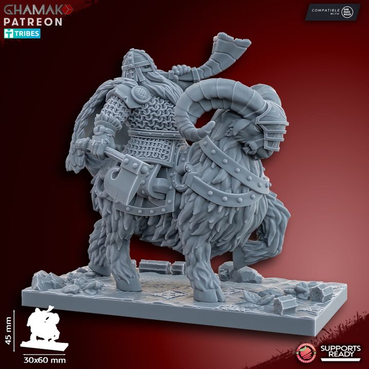 Goat Riders - Dwarven Kingdom