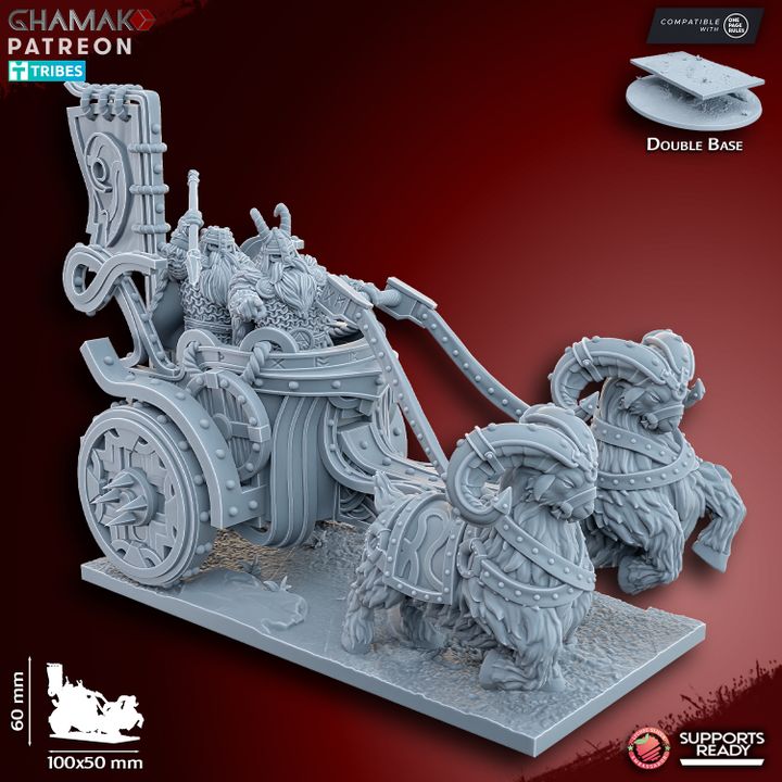 Goat chariot - Dwarven Kingdom