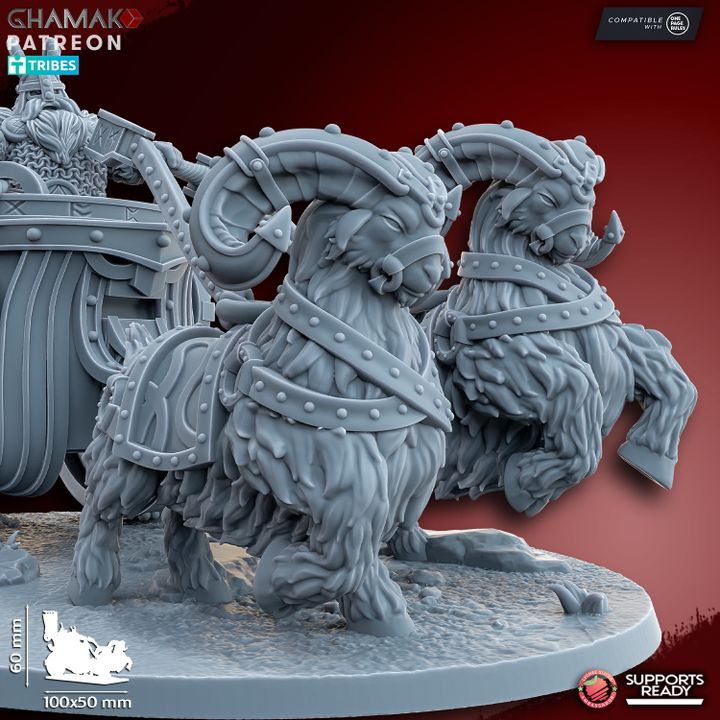 Goat chariot - Dwarven Kingdom