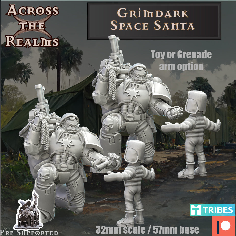 Grimdark Space Santa - Across the Realms