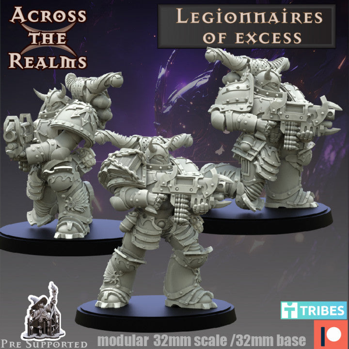 Legionnaires of Excess - Legion of Excess - Across the Realms