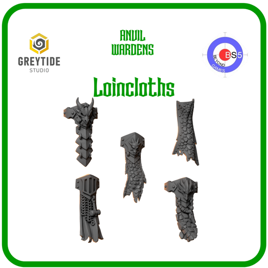 Loincloths Set - Anvil Wardens - Greytide Studio