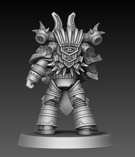 Marines of Chaos - 1K Hijos - DMG Minis