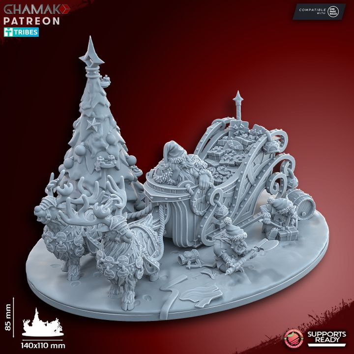 Santa Dwarf and his little helpers - Dwarven Kingdom