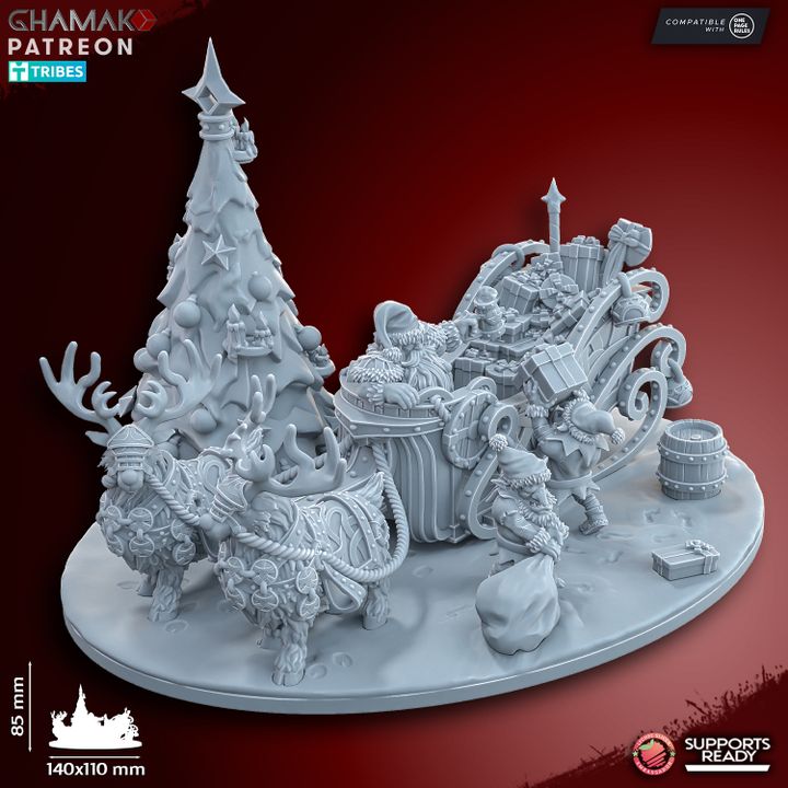 Santa Dwarf and his little helpers - Dwarven Kingdom