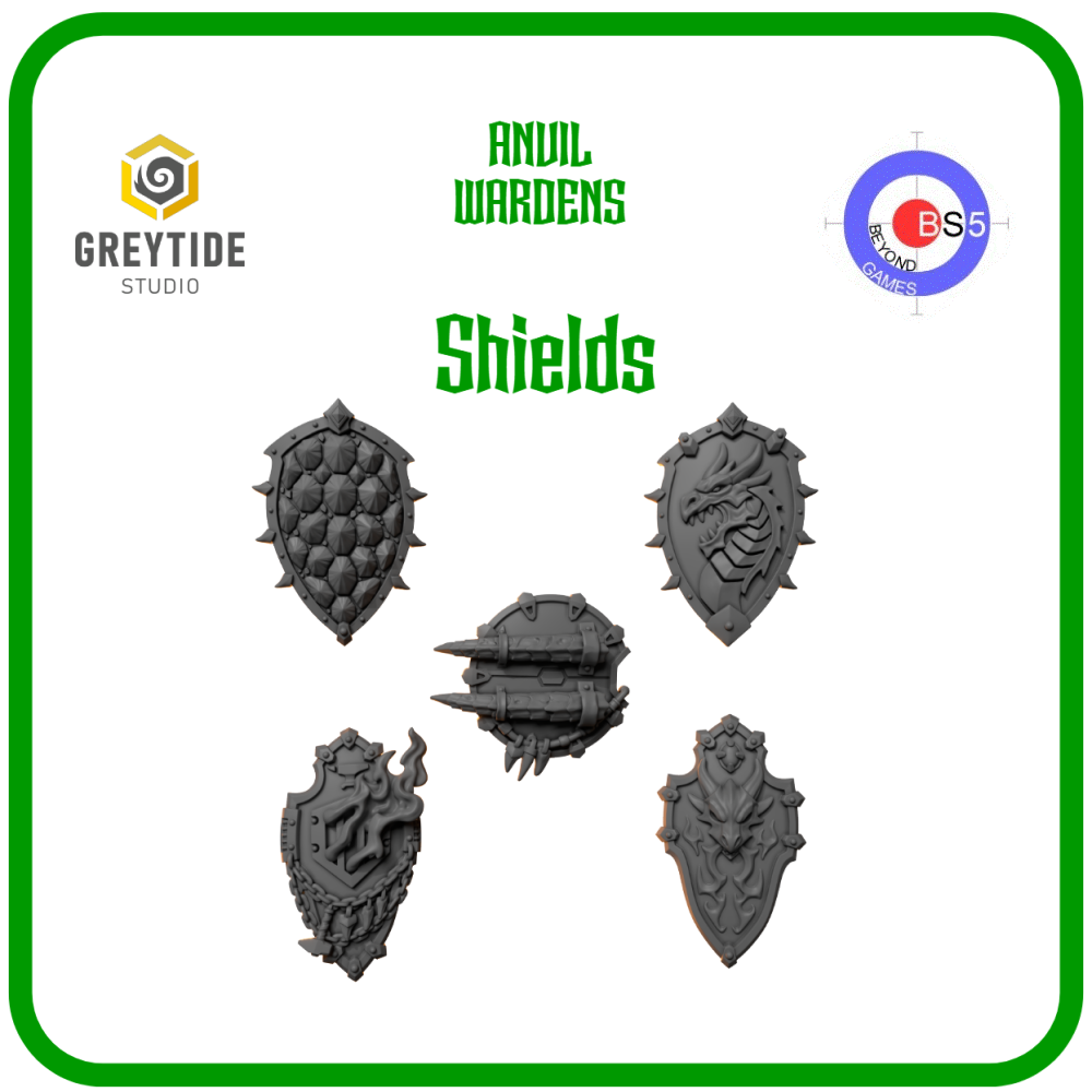 Shields - Anvil Wardens - Greytide Studio