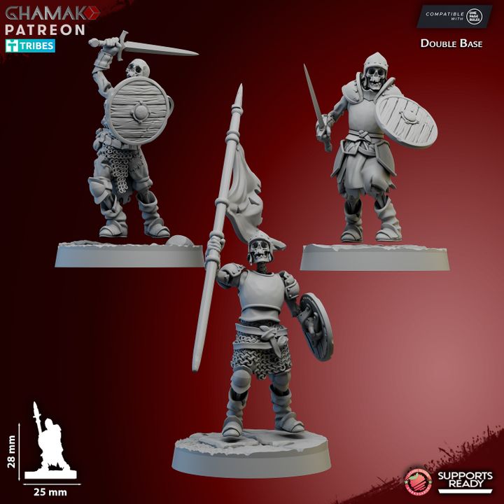 Skeletal Guard - The Exiled Court
- Exiled Court