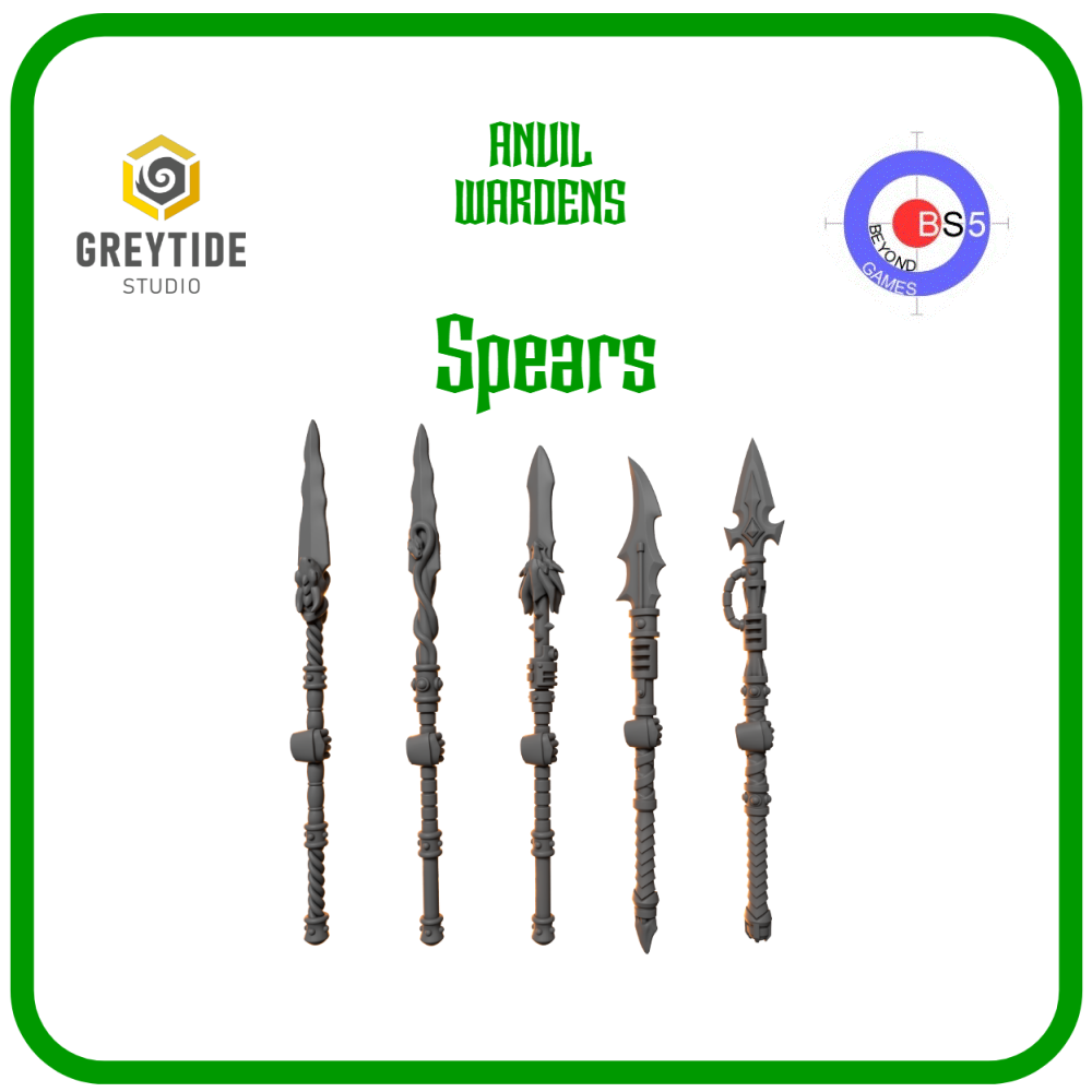 Spears - Anvil Wardens - Greytide Studio