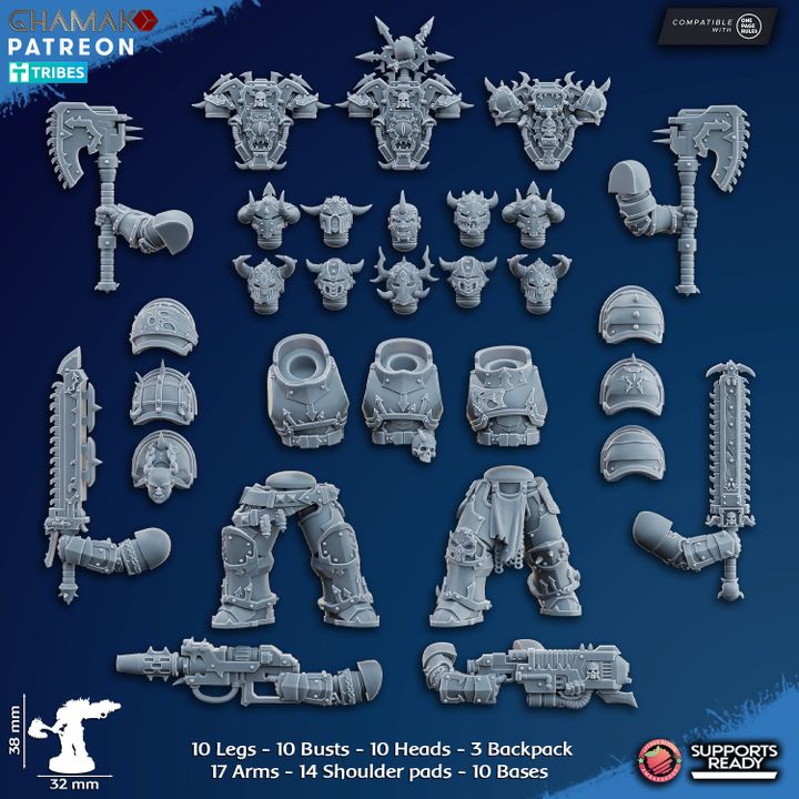 Traitor Militum Melee - Heretic Knights