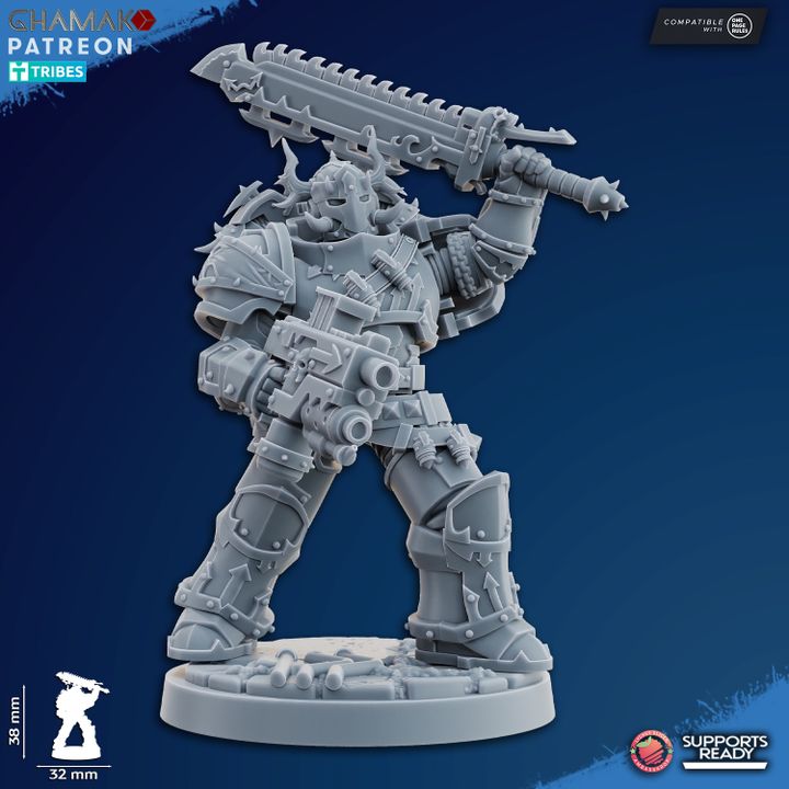 Traitor Militum Melee - Heretic Knights