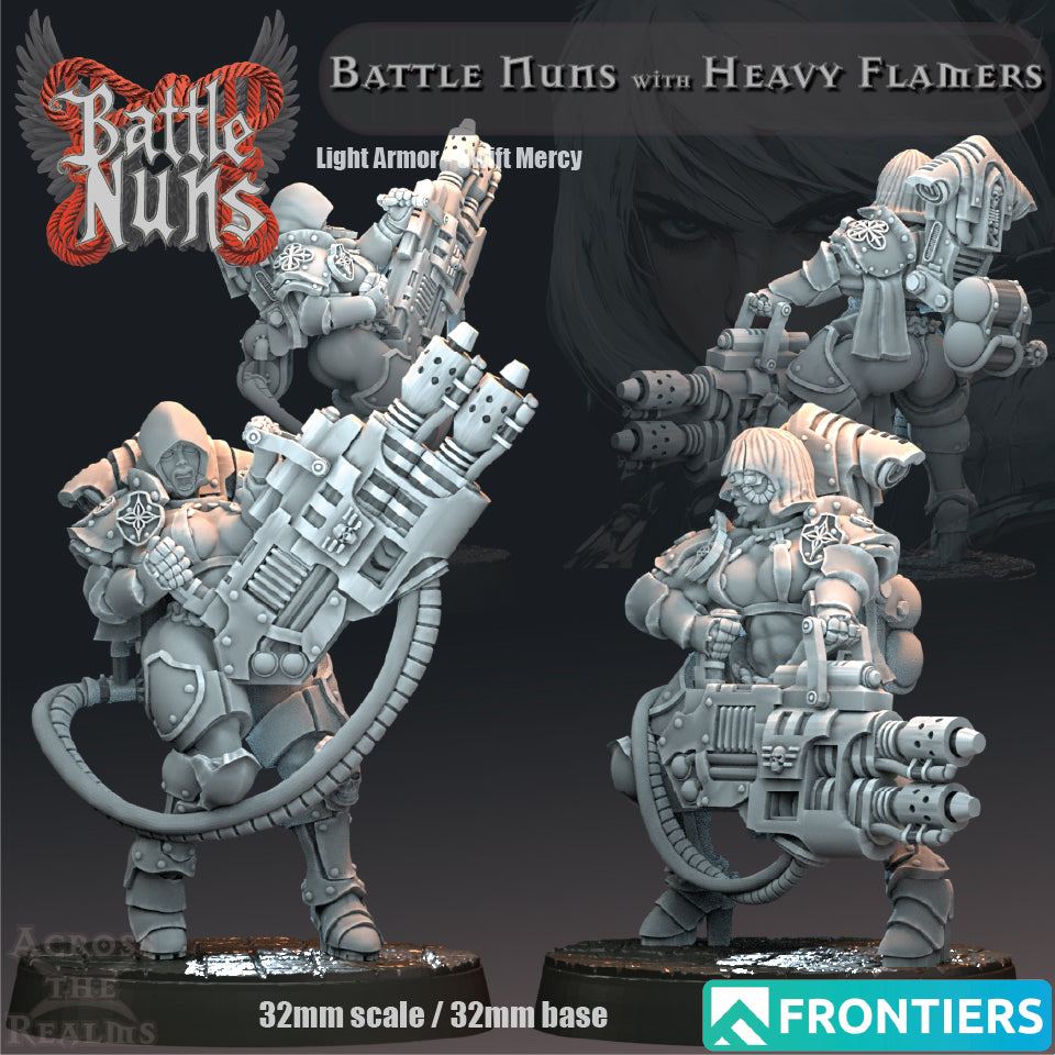 Heavy Flamers - Battle Nuns - 4