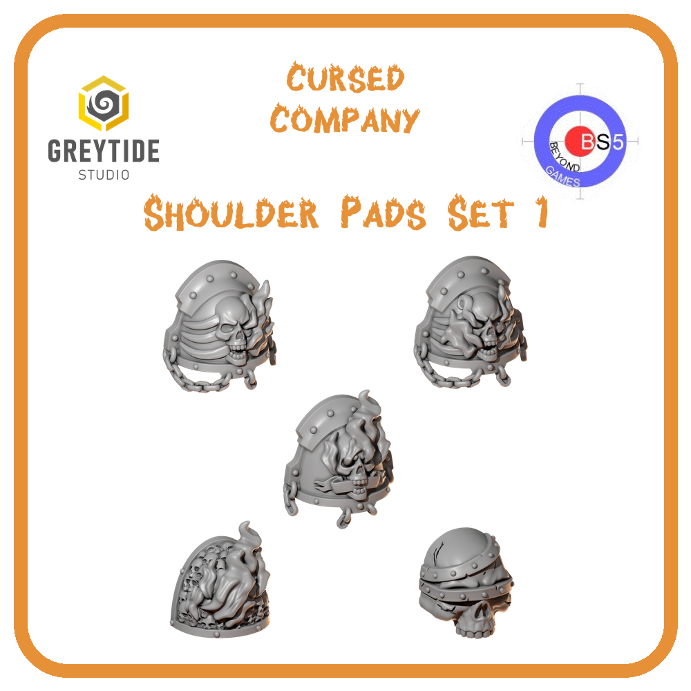 Shoulder Pads Set 1 - Cursed Company - 1