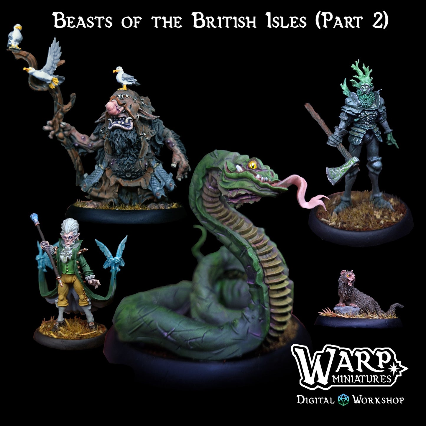 Beasts of The British Isles Part 2 - Warp Miniatures